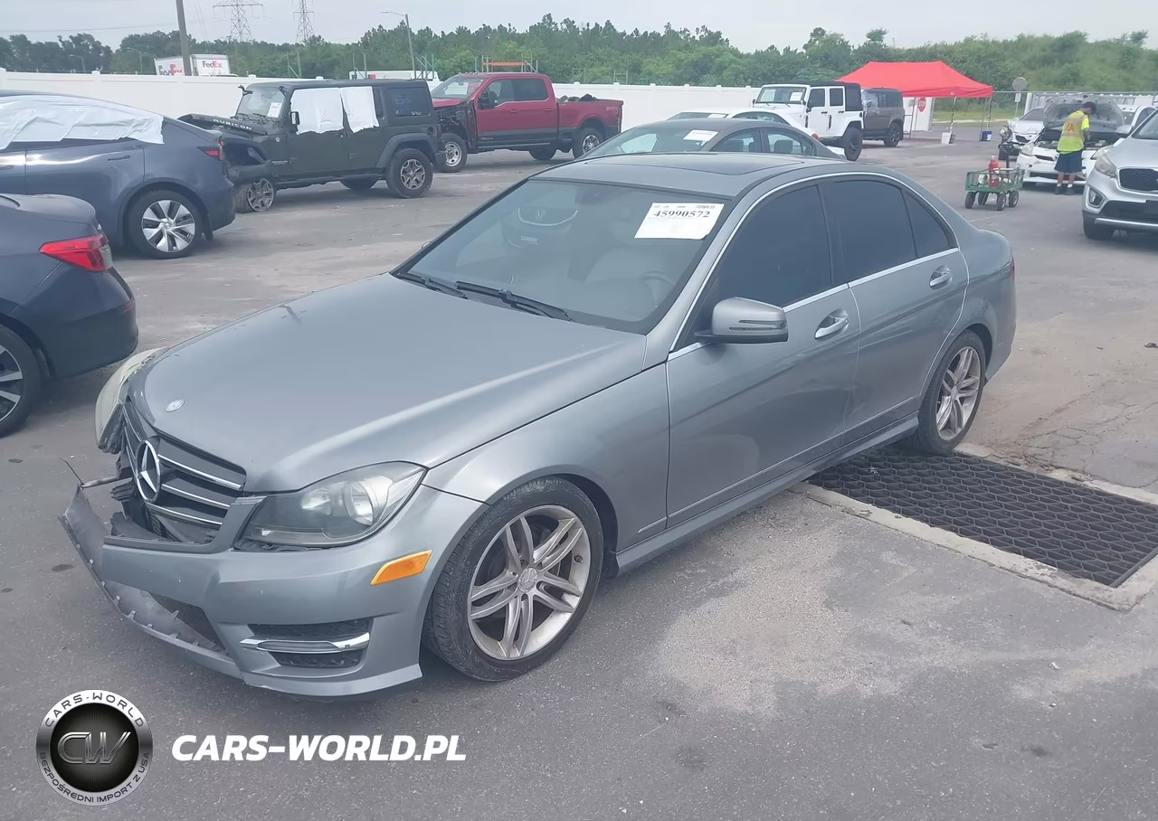 2014 Mercedes-Benz C 250 Sport VIN:WDDGF4HB2EA966125 - 2