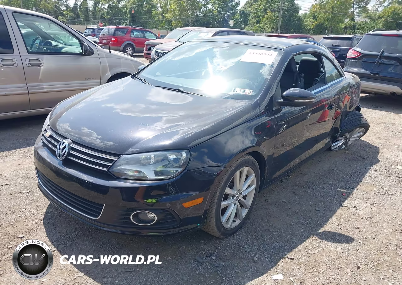 2013 Volkswagen Eos Komfort VIN:WVWBW8AH0DV004777 - 2