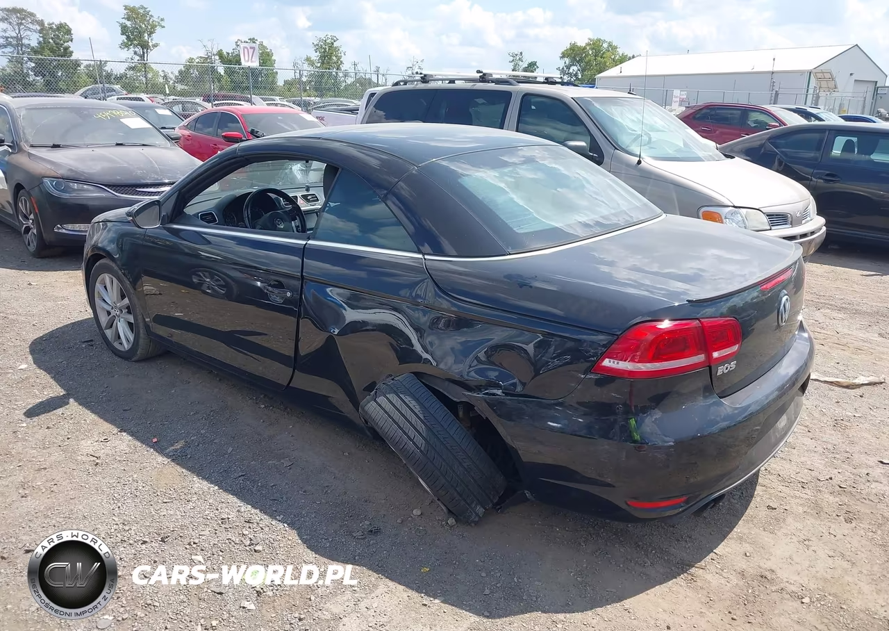 2013 Volkswagen Eos Komfort VIN:WVWBW8AH0DV004777 - 3