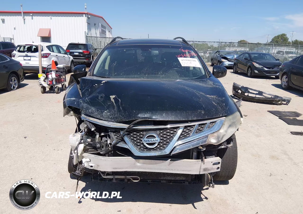 2012 Nissan Murano Sl VIN:JN8AZ1MW6CW229397 - 11