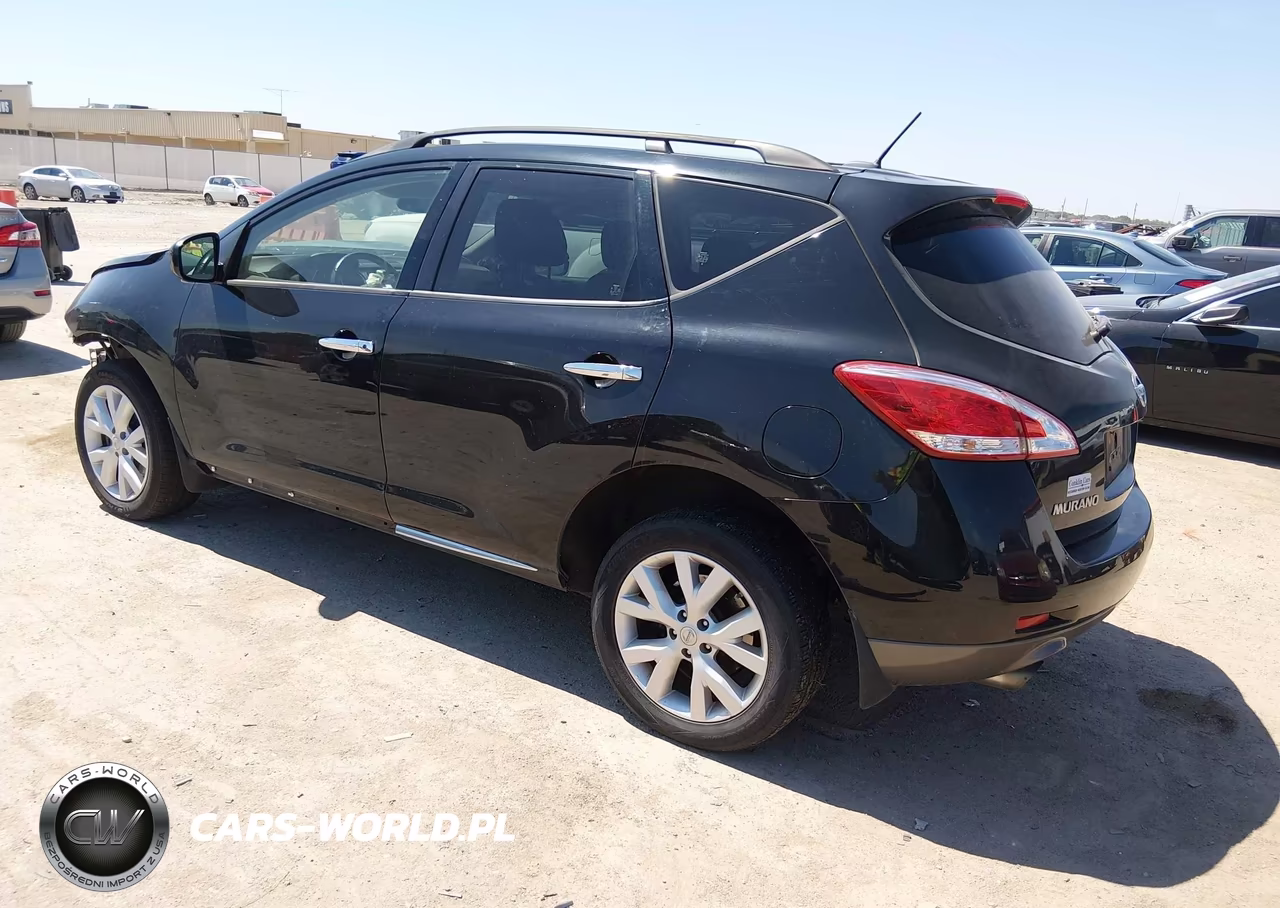 2012 Nissan Murano Sl VIN:JN8AZ1MW6CW229397 - 3