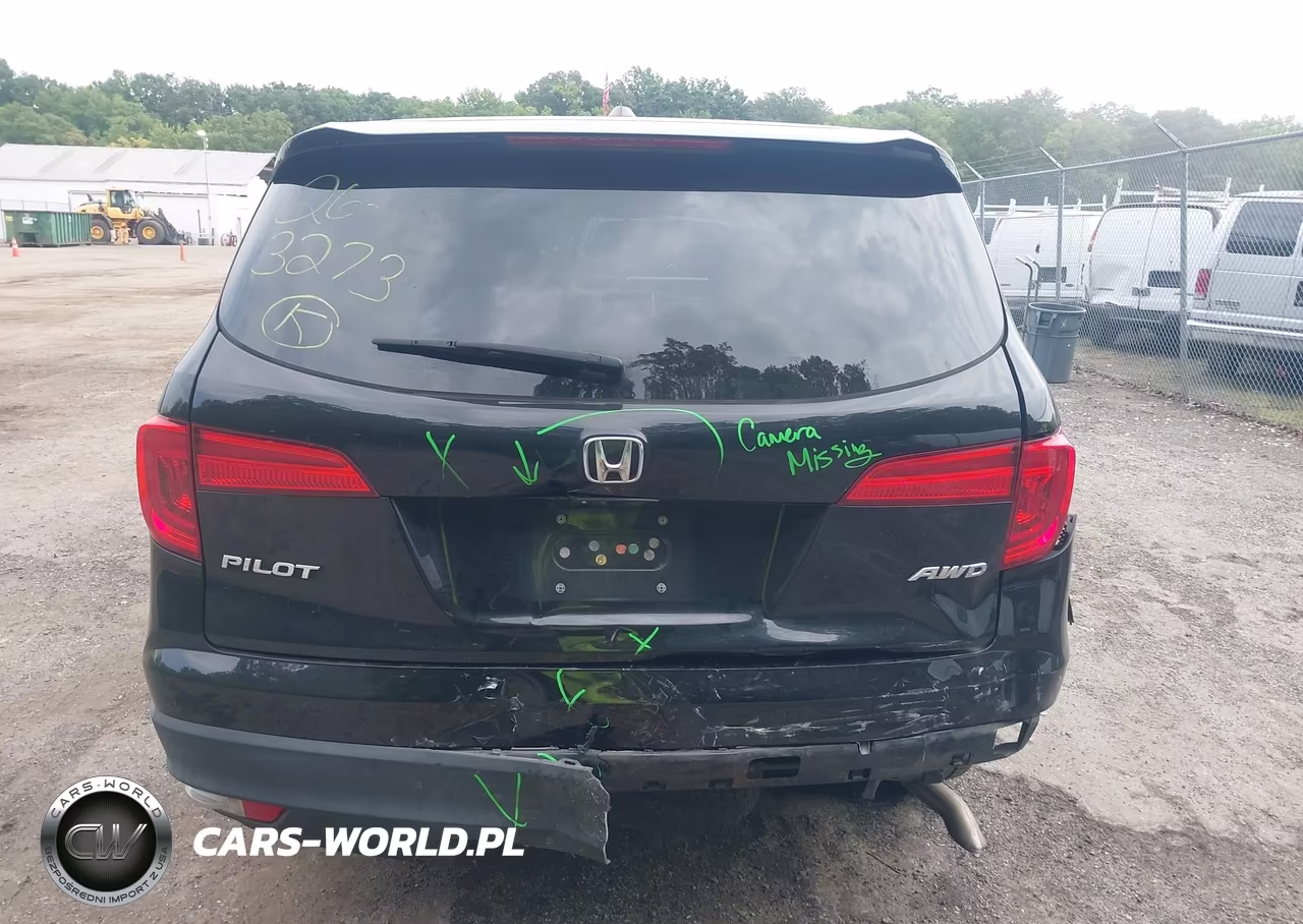 2016 Honda Pilot Ex-L VIN:5FNYF6H77GB037161 - 16