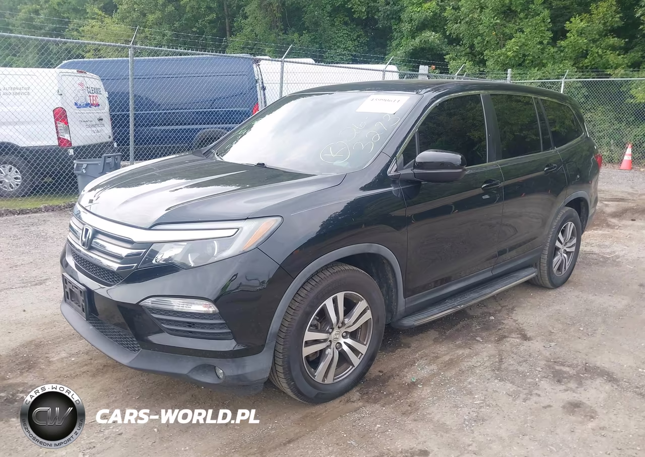 2016 Honda Pilot Ex-L VIN:5FNYF6H77GB037161 - 2
