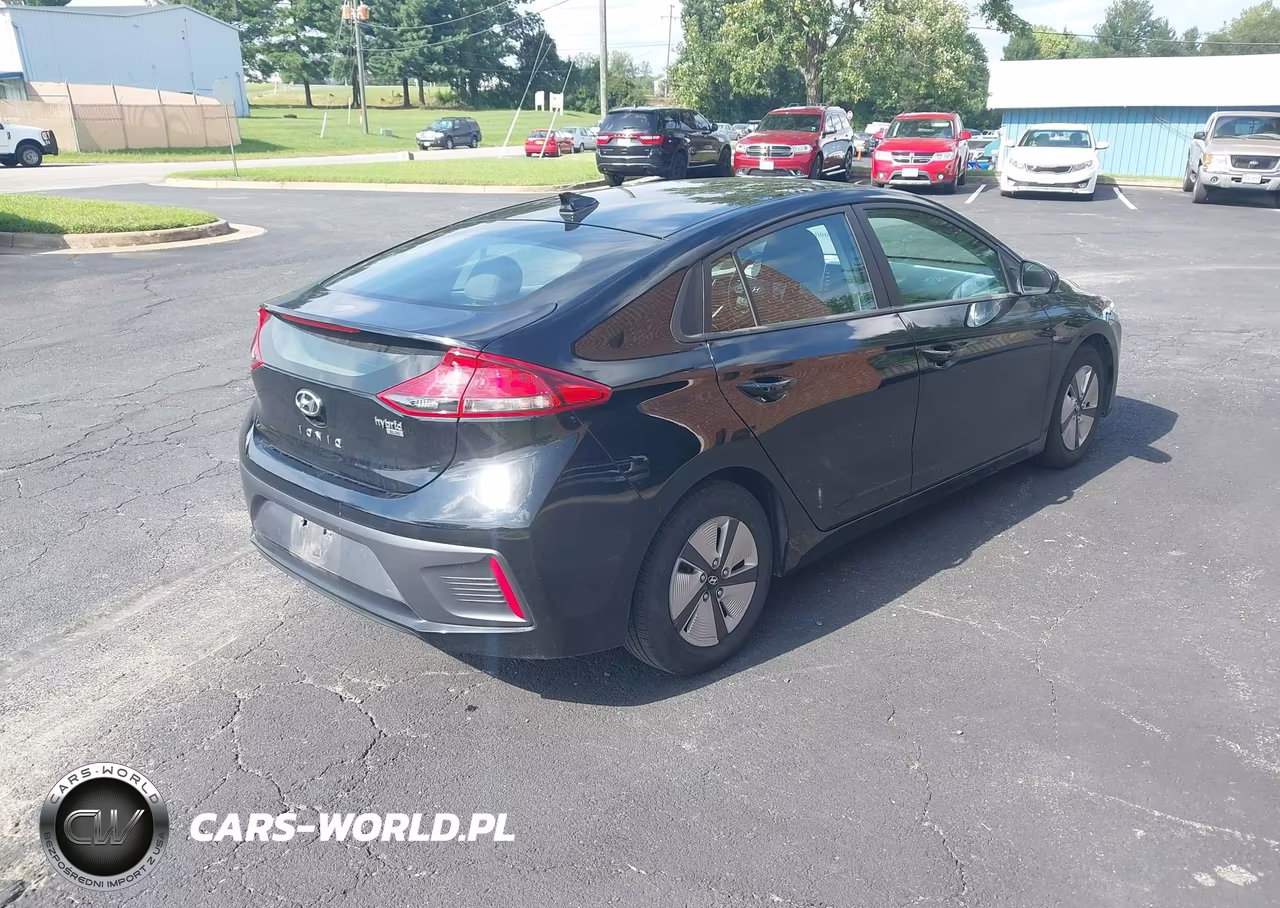 2020 Hyundai Ioniq Hybrid Blue VIN:KMHC65LC3LU218120 - 4