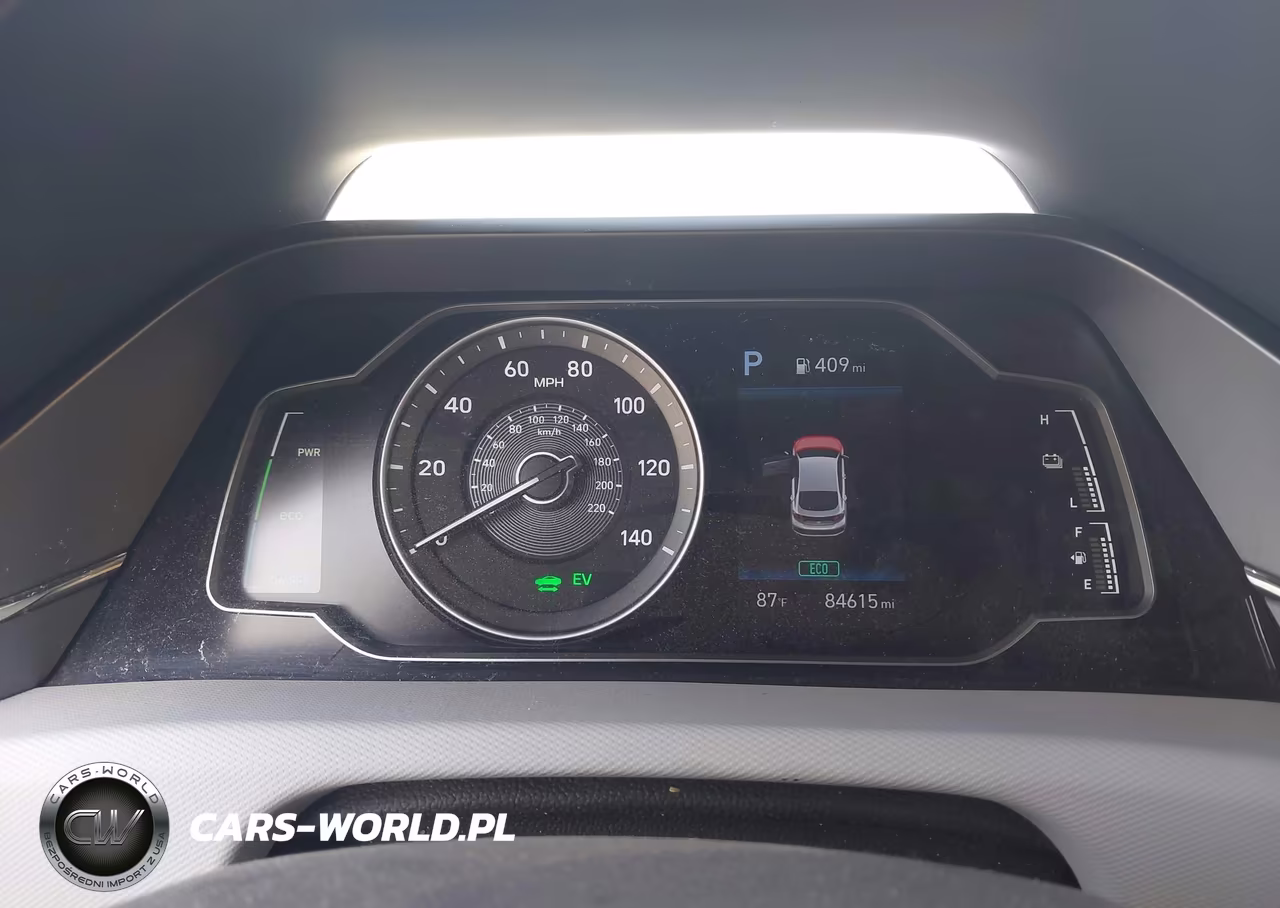 2020 Hyundai Ioniq Hybrid Blue VIN:KMHC65LC3LU218120 - 7