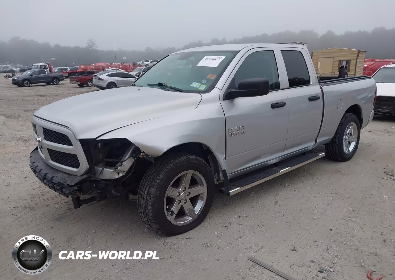 2018 Ram 1500 Express 4X4 6'4 Box VIN:1C6RR7FG9JS126574 - 2
