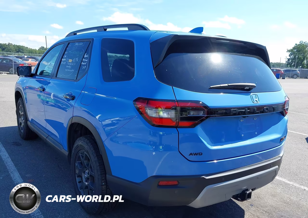 2025 Honda Pilot Trailsport VIN:5FNYG1H64SB162201 - 3