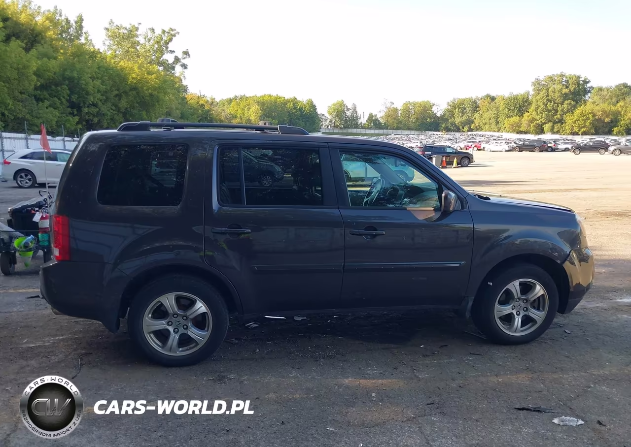 2013 Honda Pilot Ex-L VIN:5FNYF4H55DB045886 - 13