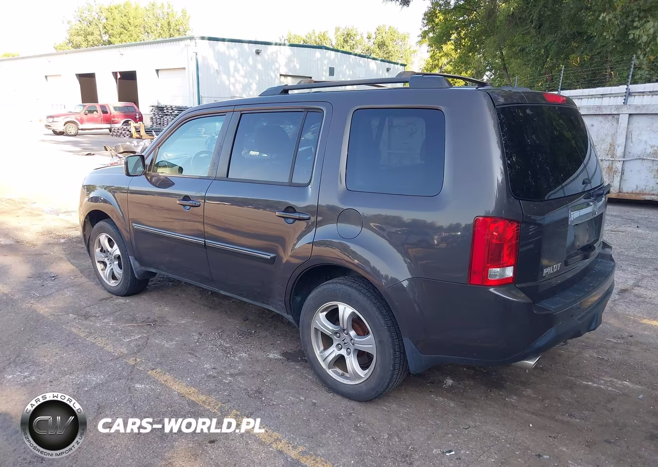 2013 Honda Pilot Ex-L VIN:5FNYF4H55DB045886 - 3