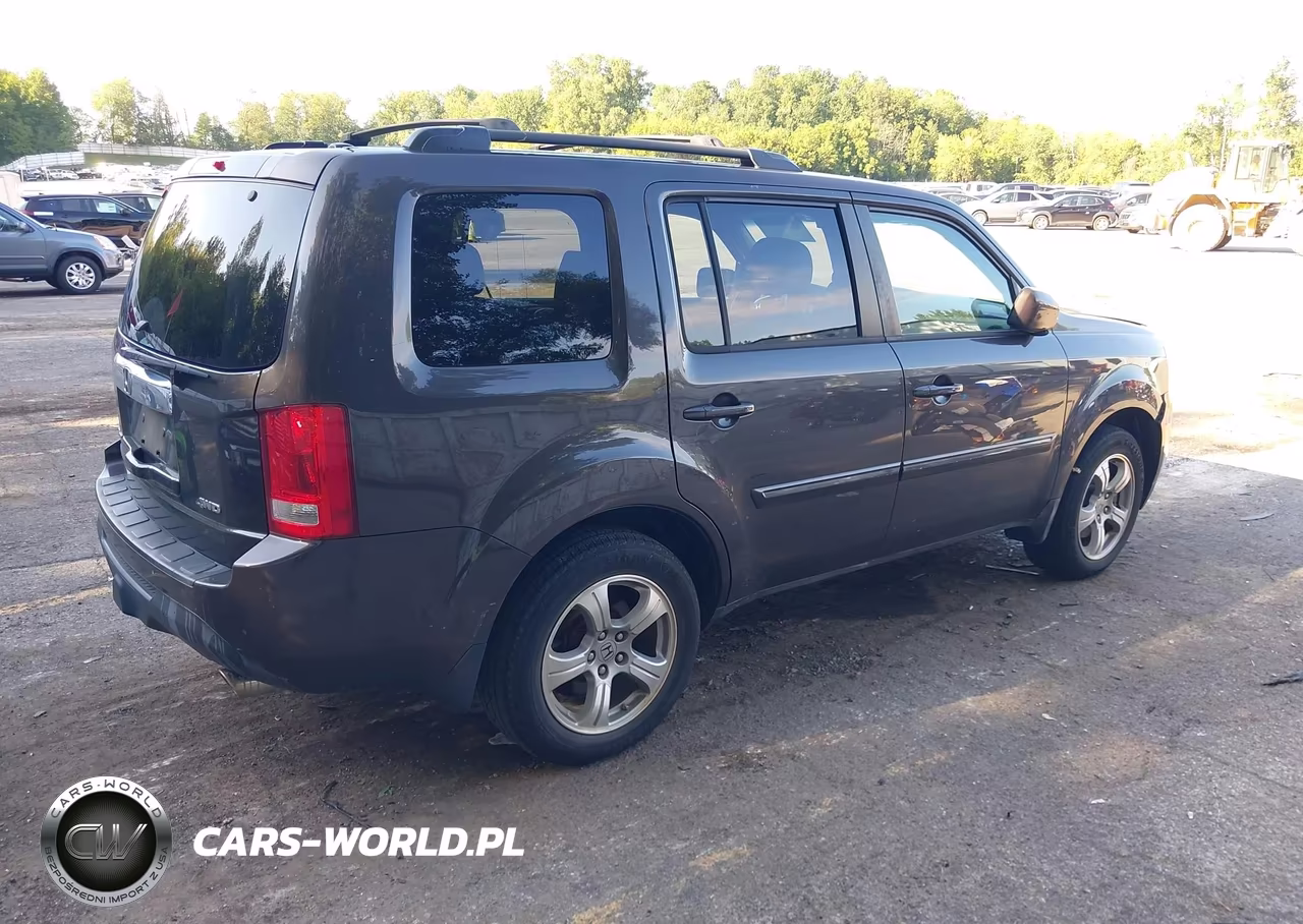 2013 Honda Pilot Ex-L VIN:5FNYF4H55DB045886 - 4