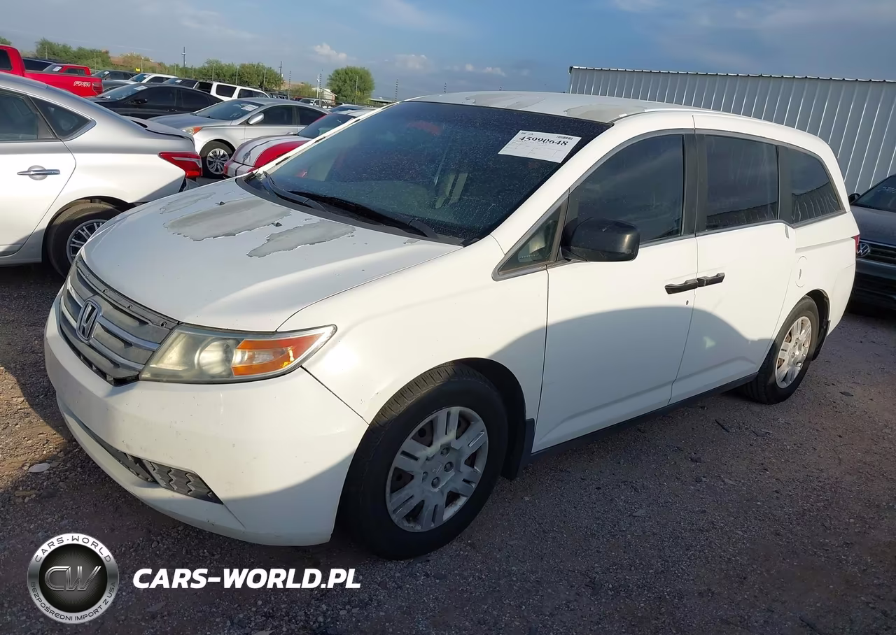 2012 Honda Odyssey Lx VIN:5FNRL5H28CB009407 - 2