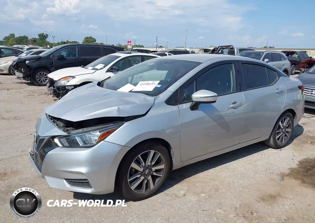 2020 Nissan Versa Sv Xtronic Cvt VIN:3N1CN8EV1LL873977 - 2