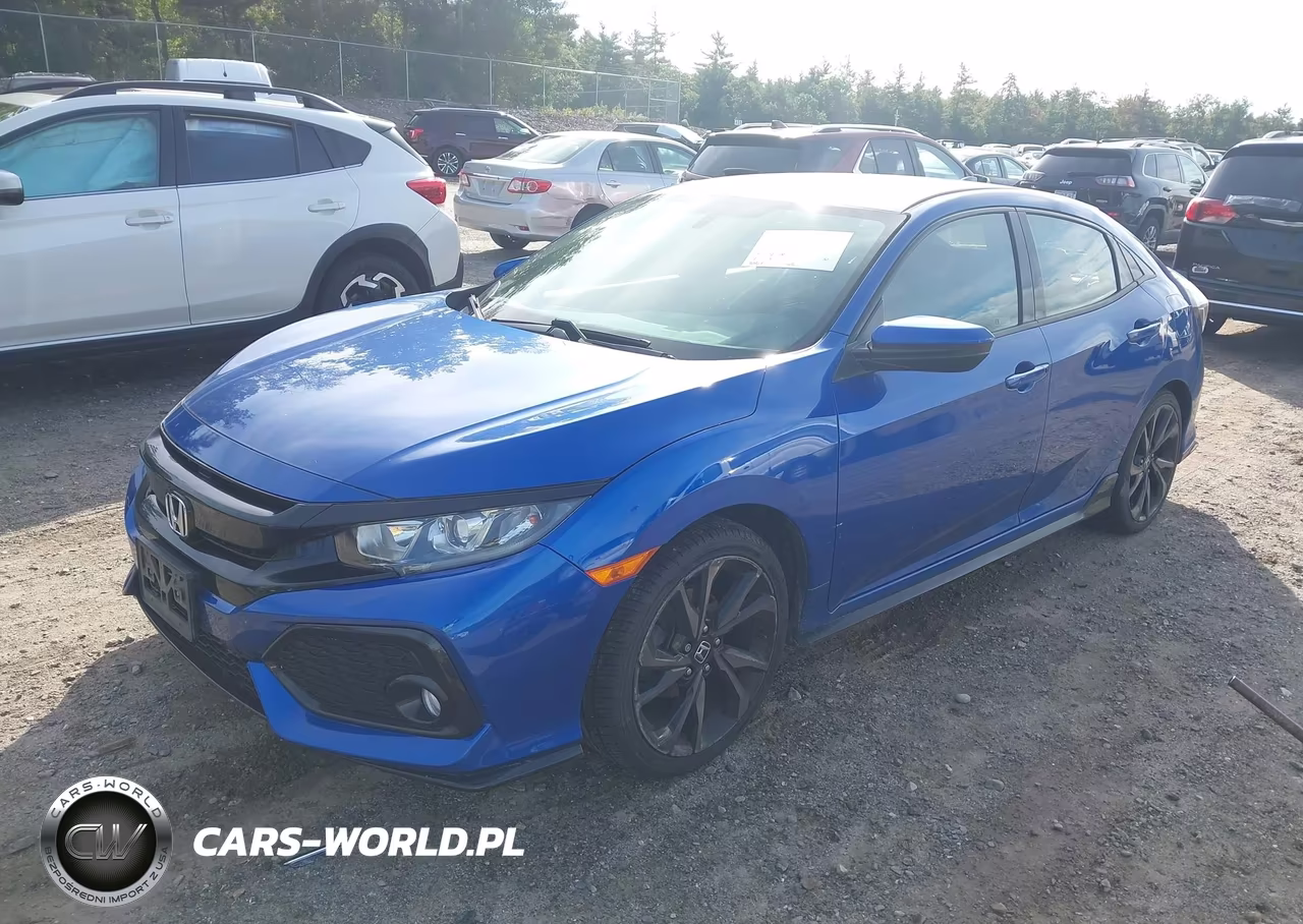 2018 Honda Civic Sport VIN:SHHFK7G47JU229718 - 2