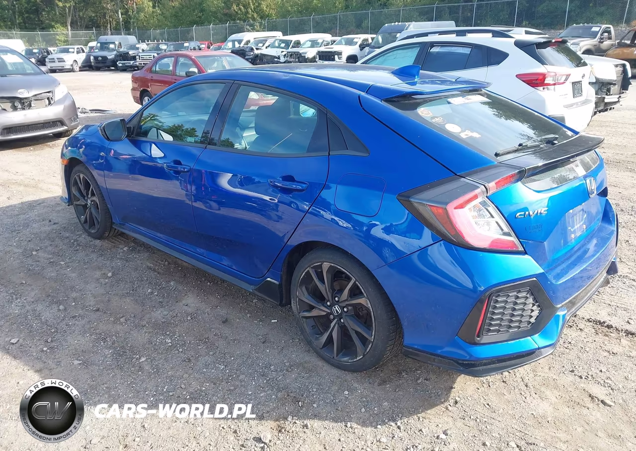 2018 Honda Civic Sport VIN:SHHFK7G47JU229718 - 3