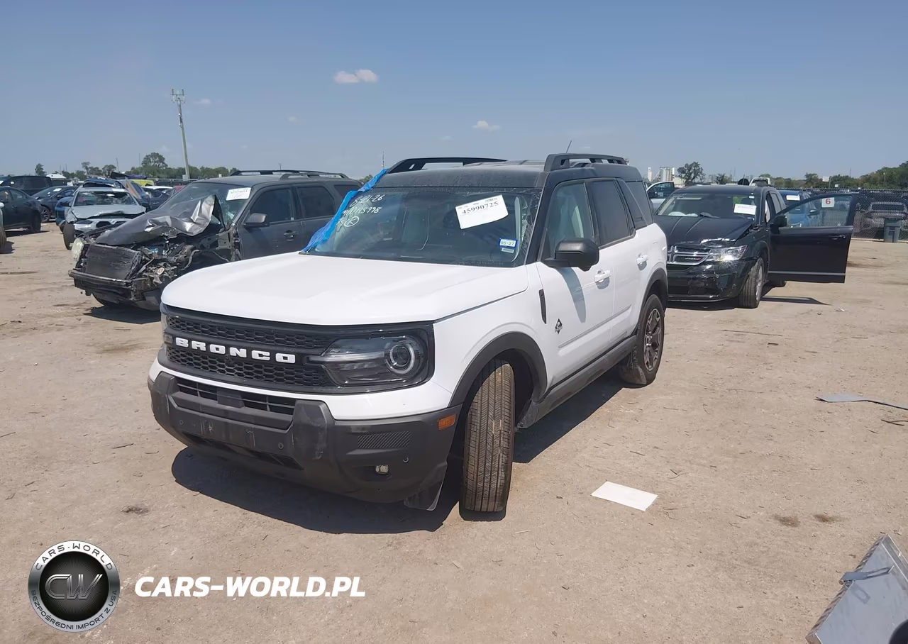 2025 Ford Bronco Sport Outer Banks VIN:3FMCR9CN2SRE34465 - 2