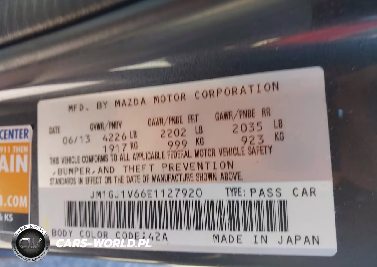 2014 Mazda Mazda6 I Touring VIN:JM1GJ1V66E1127920 - 9