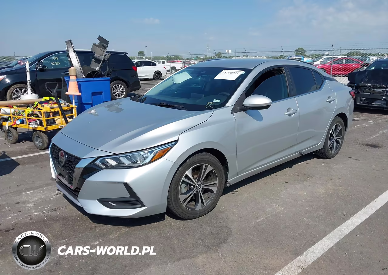 2023 Nissan Sentra Sv Xtronic Cvt VIN:3N1AB8CV8PY267880 - 2