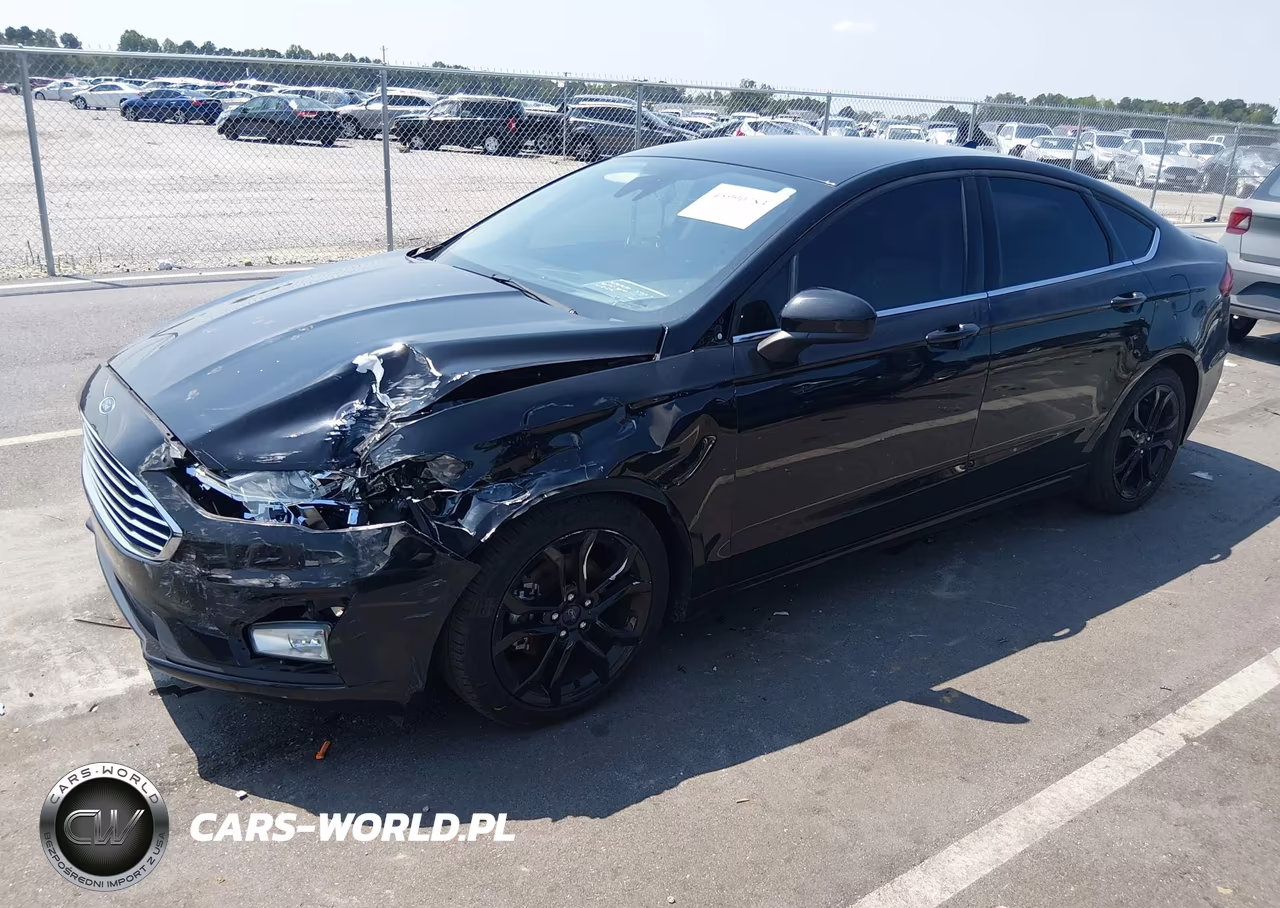 2019 Ford Fusion Se VIN:3FA6P0HD6KR160454 - 2