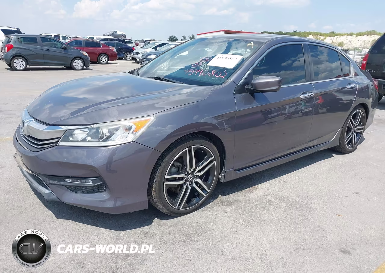 2017 Honda Accord Sport Se VIN:1HGCR2F10HA163107 - 2