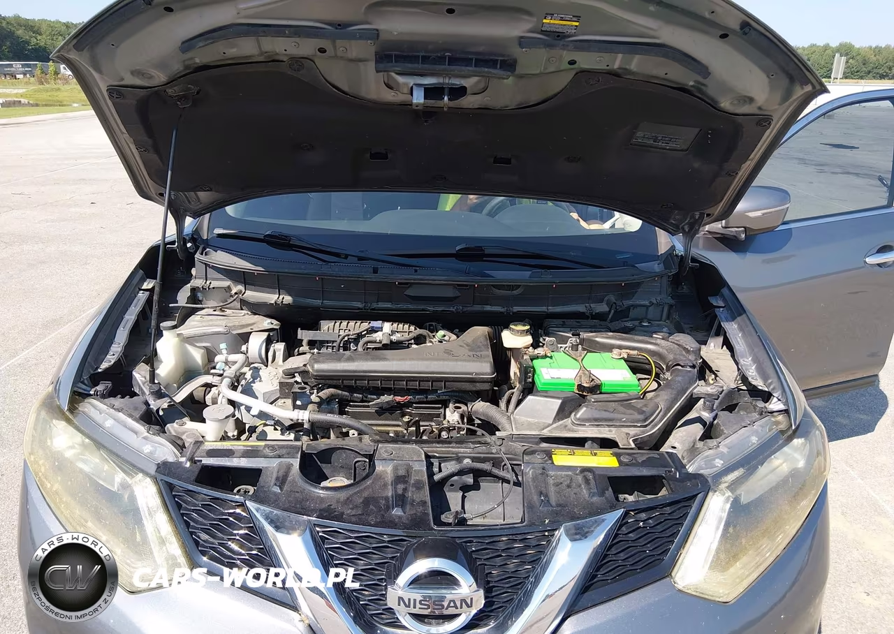 2015 Nissan Rogue S VIN:KNMAT2MT6FP589082 - 10