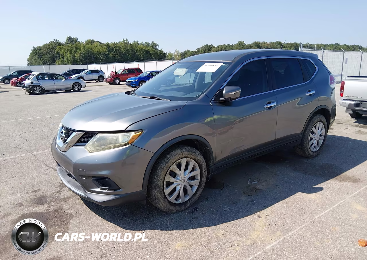 2015 Nissan Rogue S VIN:KNMAT2MT6FP589082 - 2