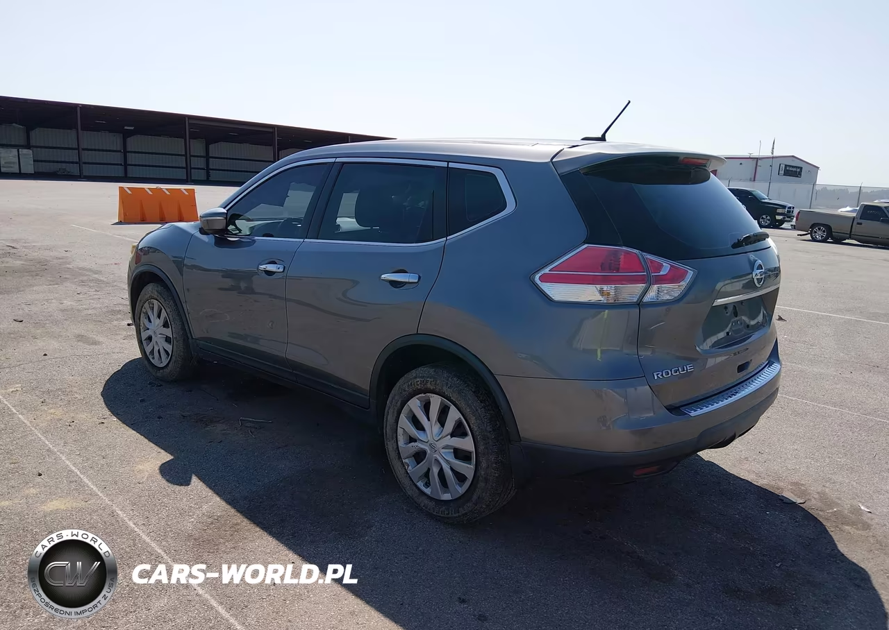 2015 Nissan Rogue S VIN:KNMAT2MT6FP589082 - 3