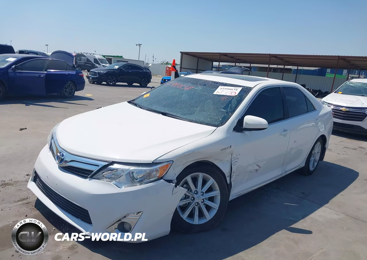 2013 Toyota Camry Hybrid Xle VIN:4T1BD1FK2DU068838 - 2