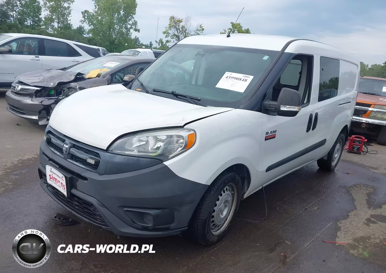 2015 Ram Promaster City Tradesman VIN:ZFBERFAT9F6A16118 - 2