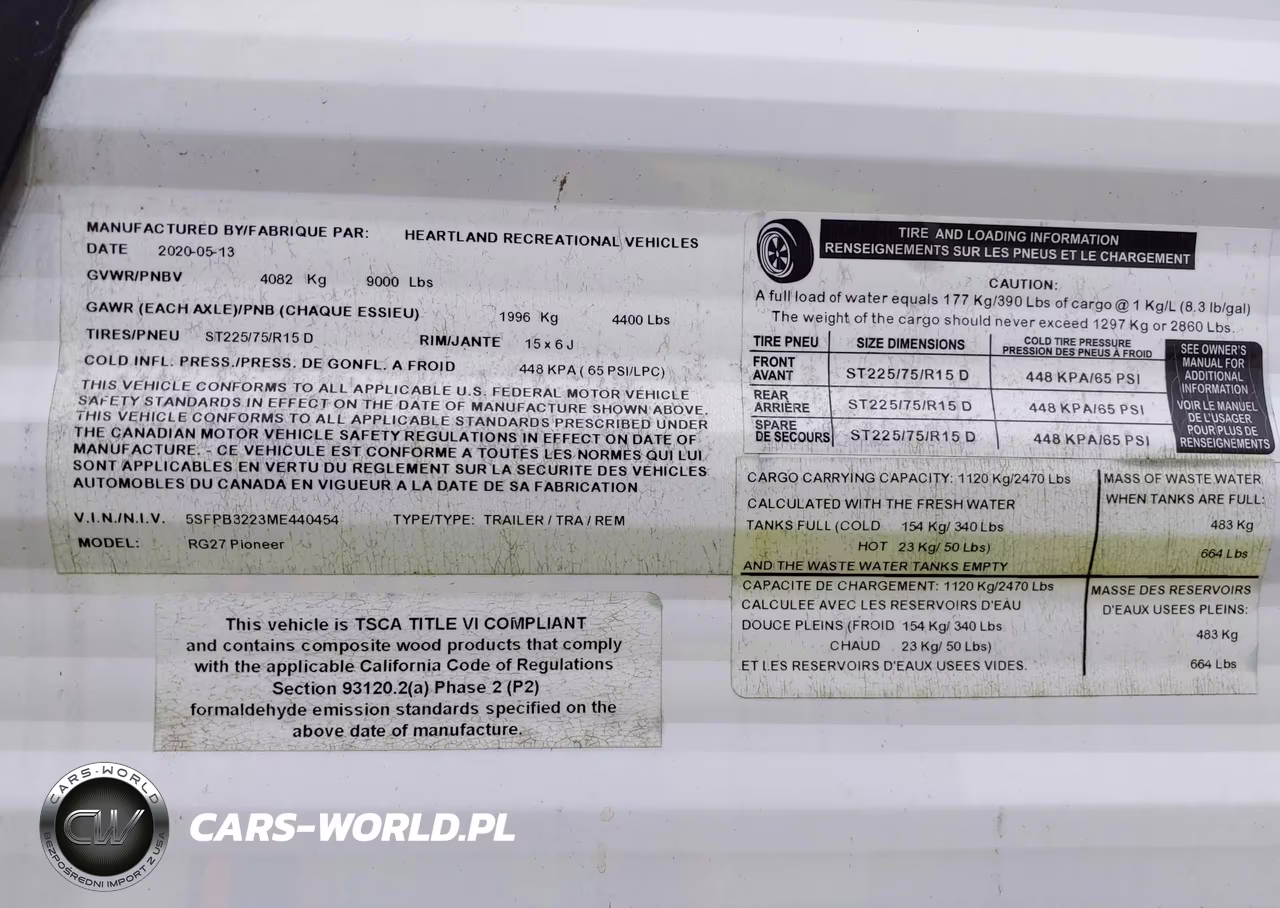 2021 Pioneer Travel Trailer VIN:5SFPB3223ME440454 - 9