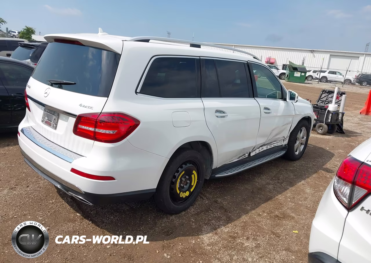 2017 Mercedes-Benz Gls 450 4Matic VIN:4JGDF6EE4HA795675 - 4
