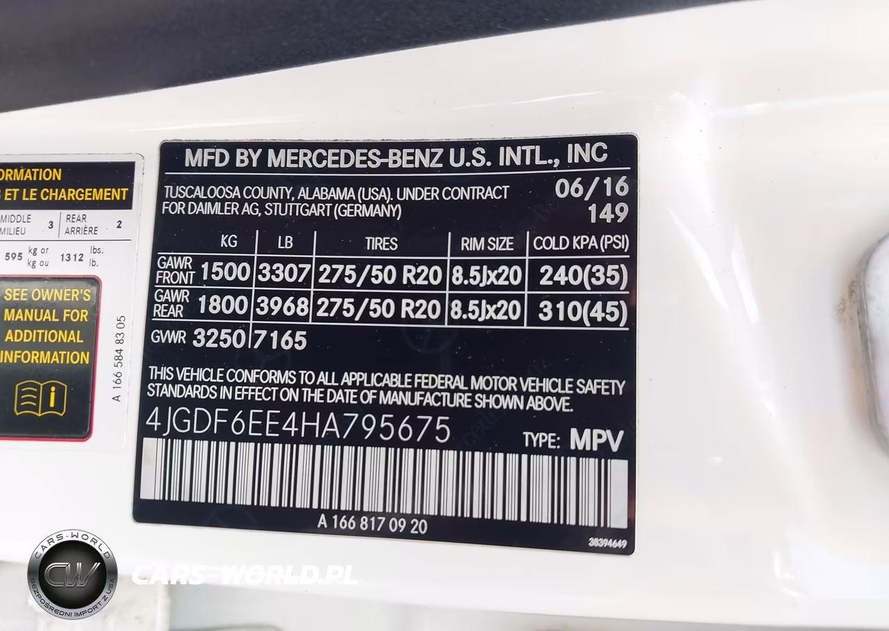 2017 Mercedes-Benz Gls 450 4Matic VIN:4JGDF6EE4HA795675 - 9