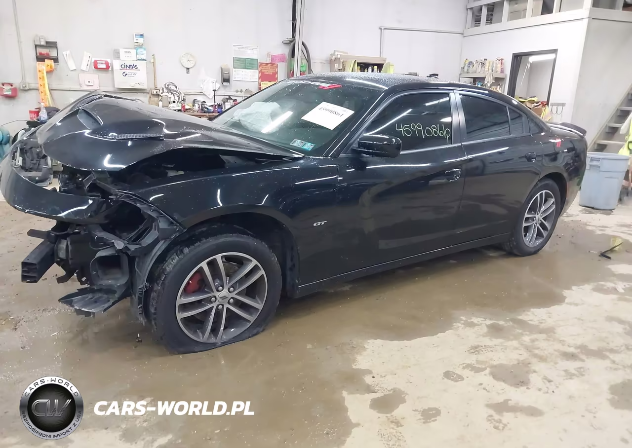 2018 Dodge Charger Gt Awd VIN:2C3CDXJG5JH231290 - 2
