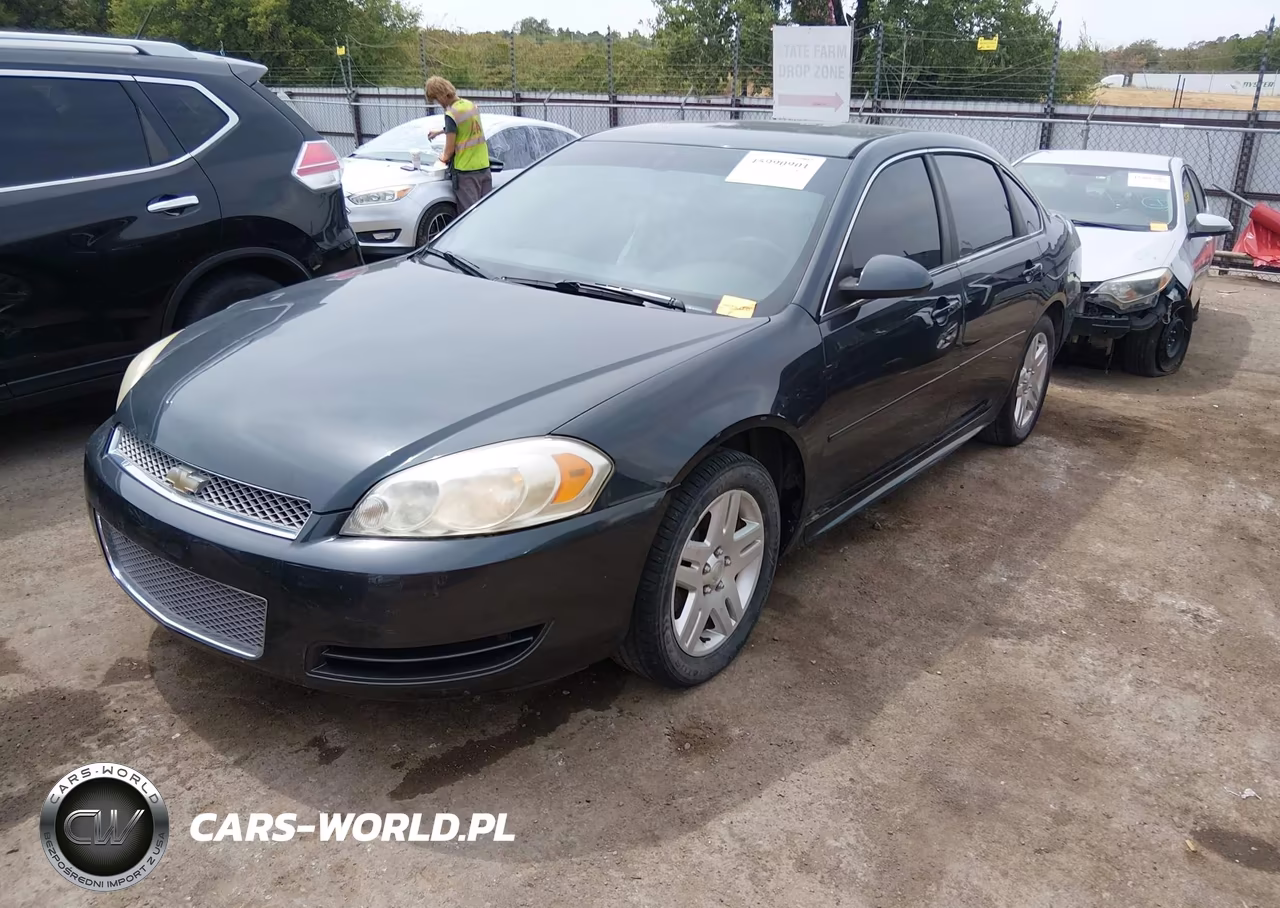 2013 Chevrolet Impala Lt VIN:2G1WG5E39D1184170 - 2