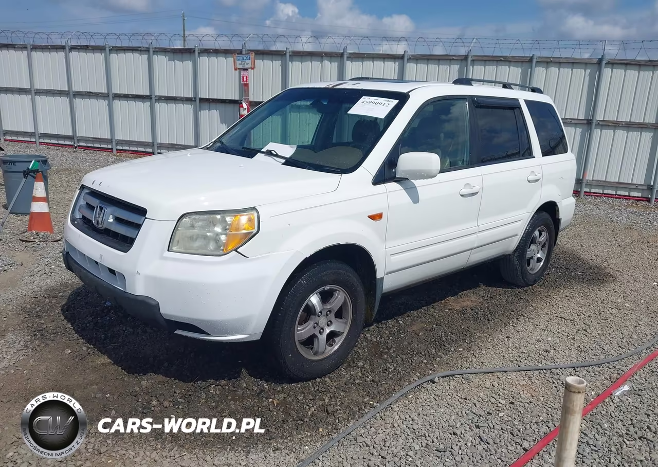 2007 Honda Pilot Ex-L VIN:5FNYF28517B030715 - 2