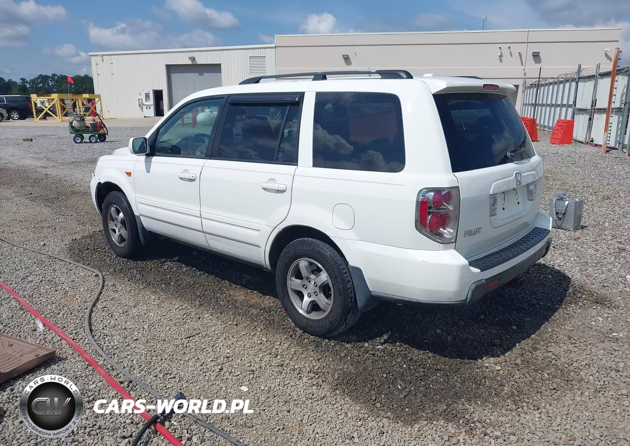 2007 Honda Pilot Ex-L VIN:5FNYF28517B030715 - 3