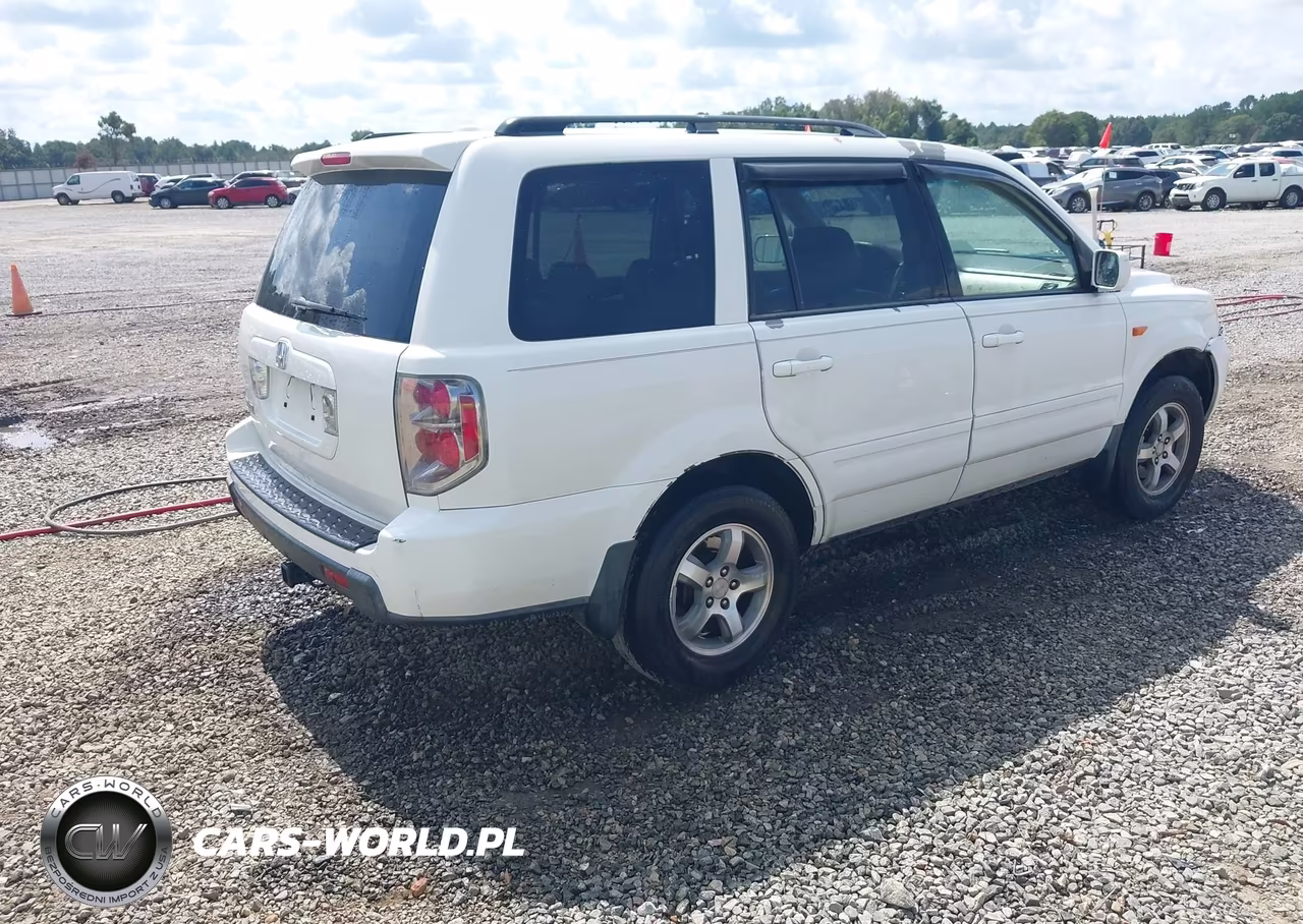 2007 Honda Pilot Ex-L VIN:5FNYF28517B030715 - 4
