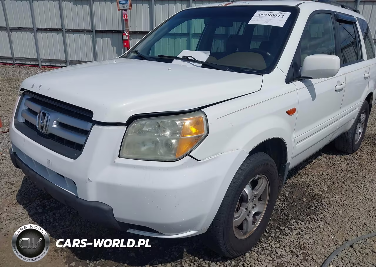 2007 Honda Pilot Ex-L VIN:5FNYF28517B030715 - 6