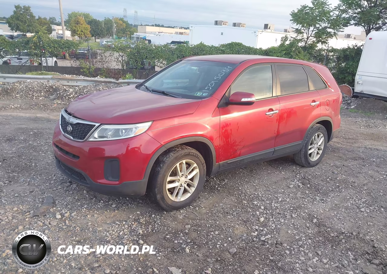 2015 Kia Sorento Lx VIN:5XYKT3A61FG625904 - 2