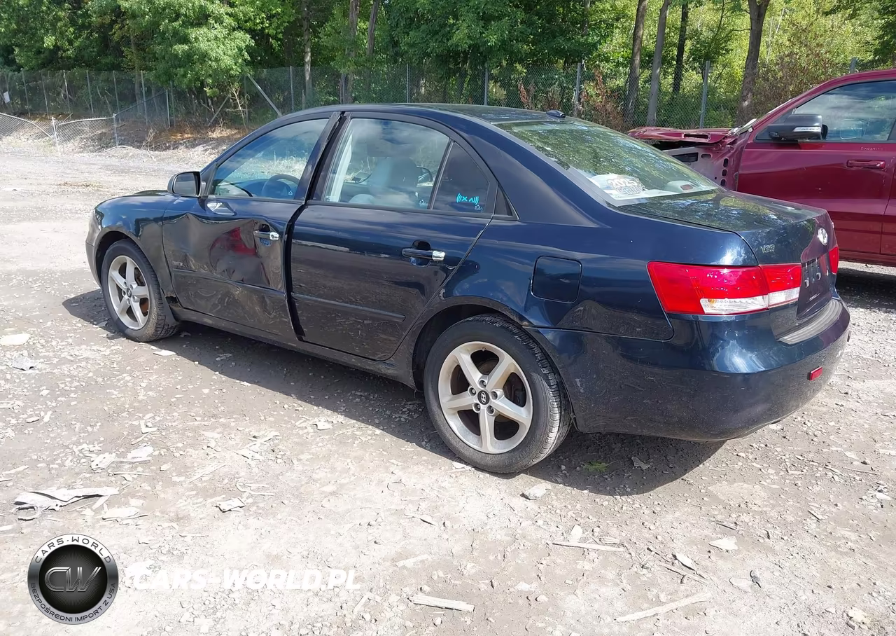2008 Hyundai Sonata Gls VIN:5NPET46C78H387747 - 3