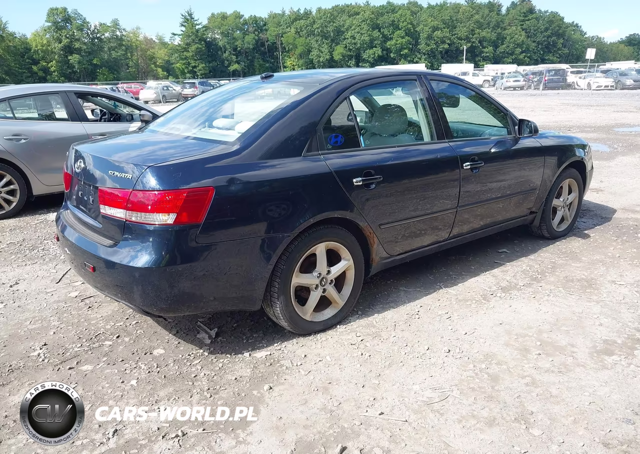 2008 Hyundai Sonata Gls VIN:5NPET46C78H387747 - 4