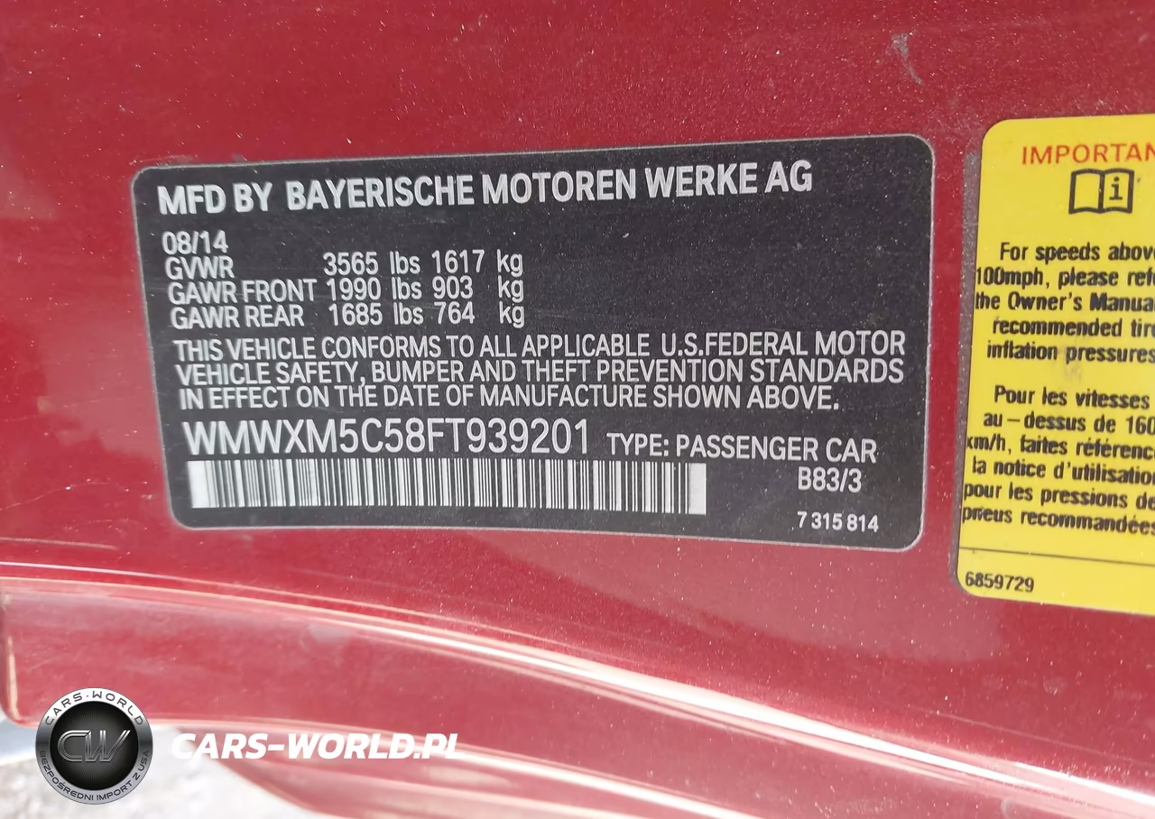 2015 Mini Hardtop Cooper VIN:WMWXM5C58FT939201 - 9