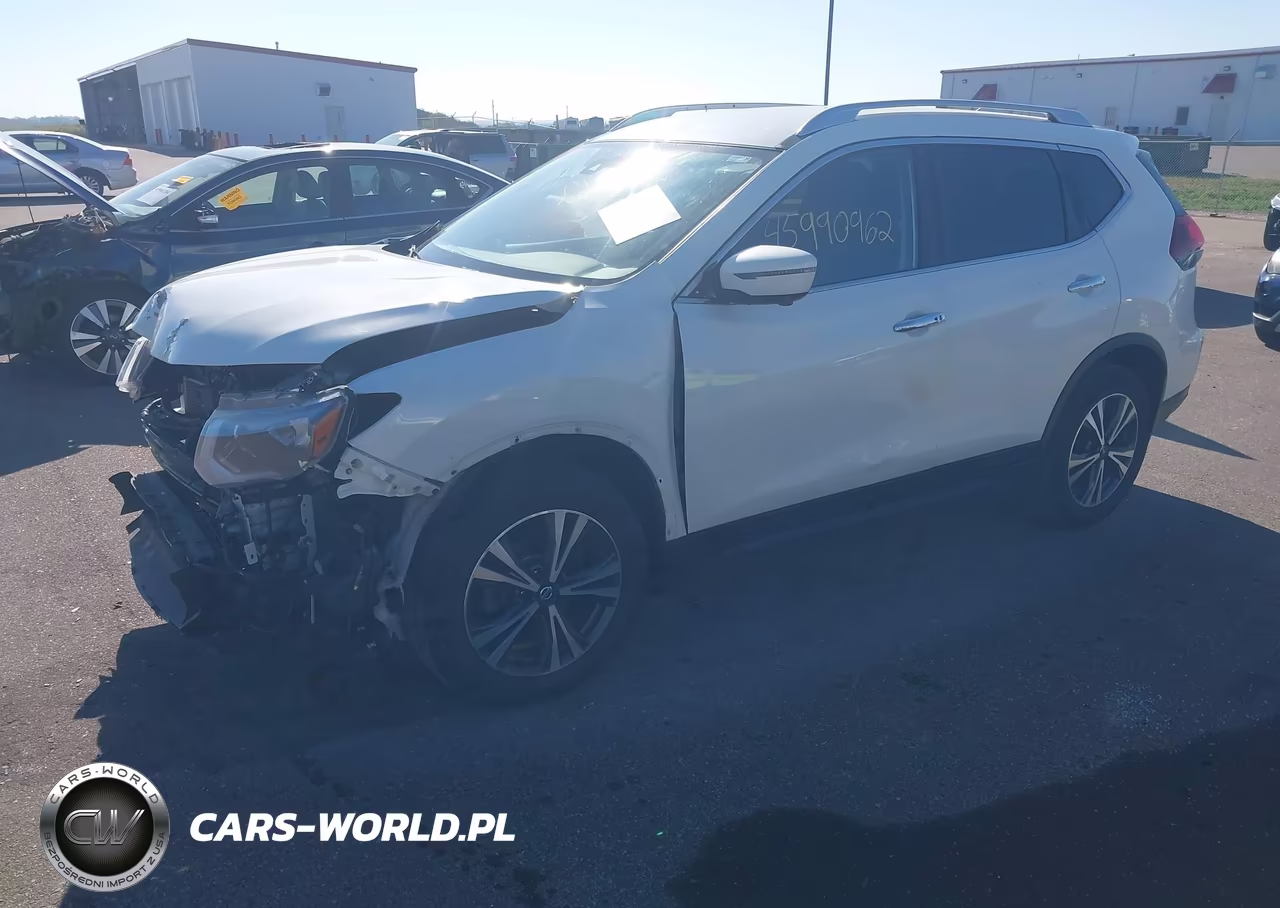 2020 Nissan Rogue Sv Intelligent Awd VIN:JN8AT2MV7LW106786 - 2