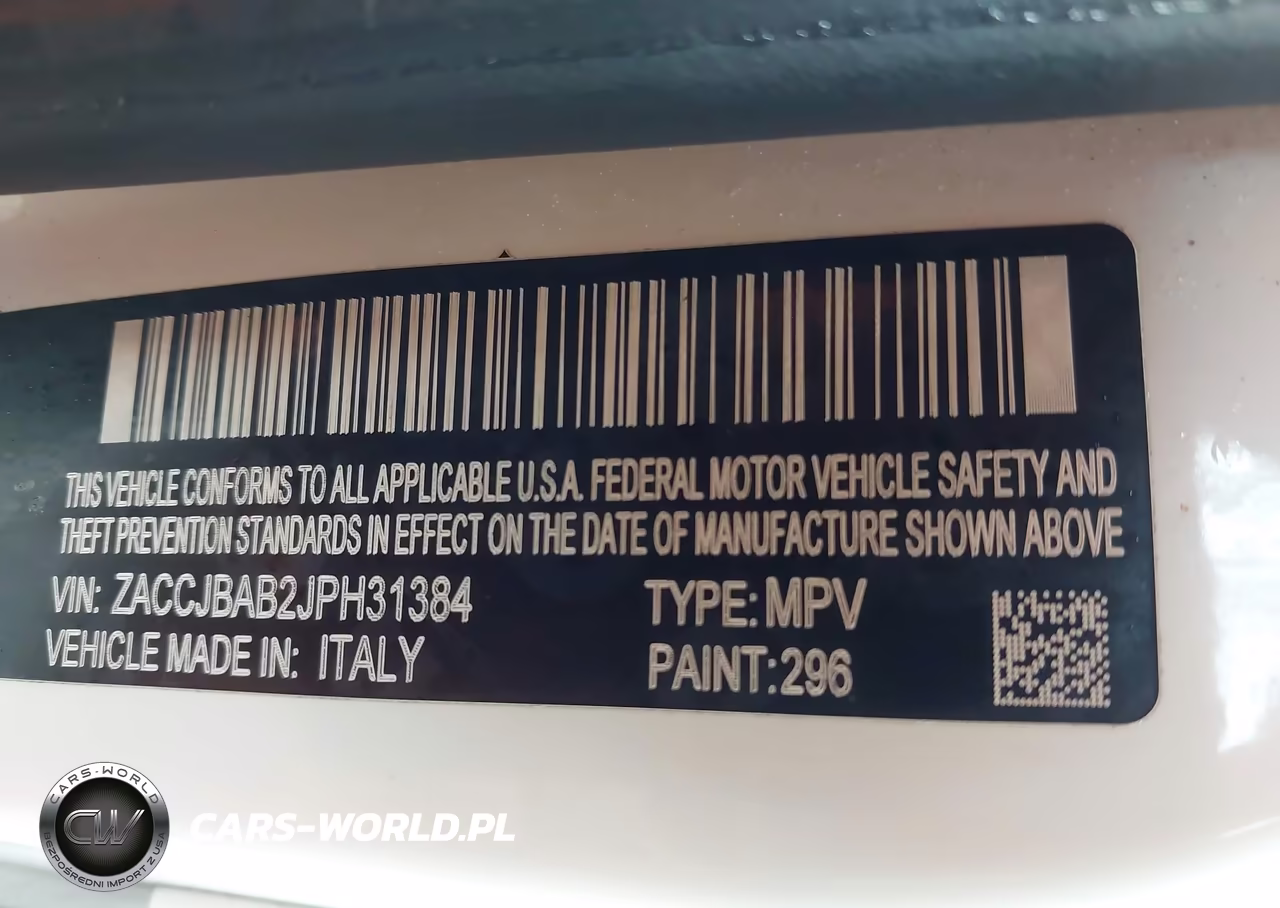 2018 Jeep Renegade Sport 4X4 VIN:ZACCJBAB2JPH31384 - 9