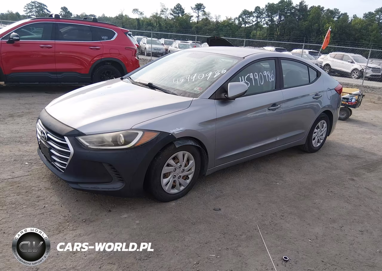2017 Hyundai Elantra Se VIN:5NPD74LF2HH127786 - 2