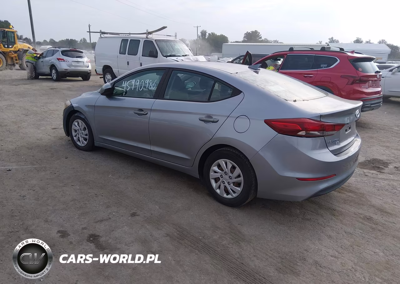 2017 Hyundai Elantra Se VIN:5NPD74LF2HH127786 - 3