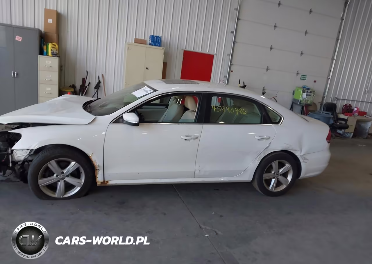 2012 Volkswagen Passat 2.5L Se VIN:1VWBP7A33CC071425 - 14