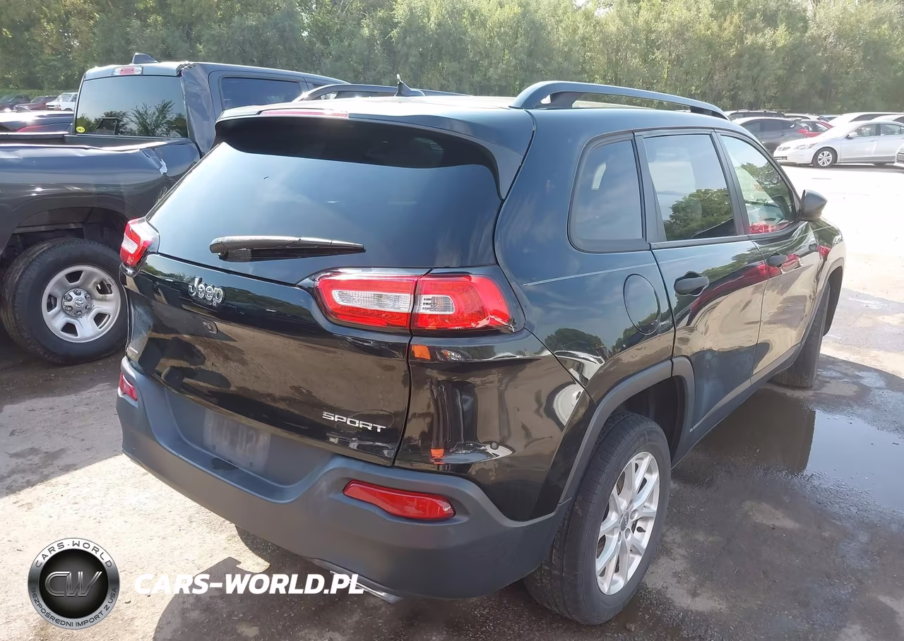 2016 Jeep Cherokee Sport VIN:1C4PJLAS2GW230806 - 4
