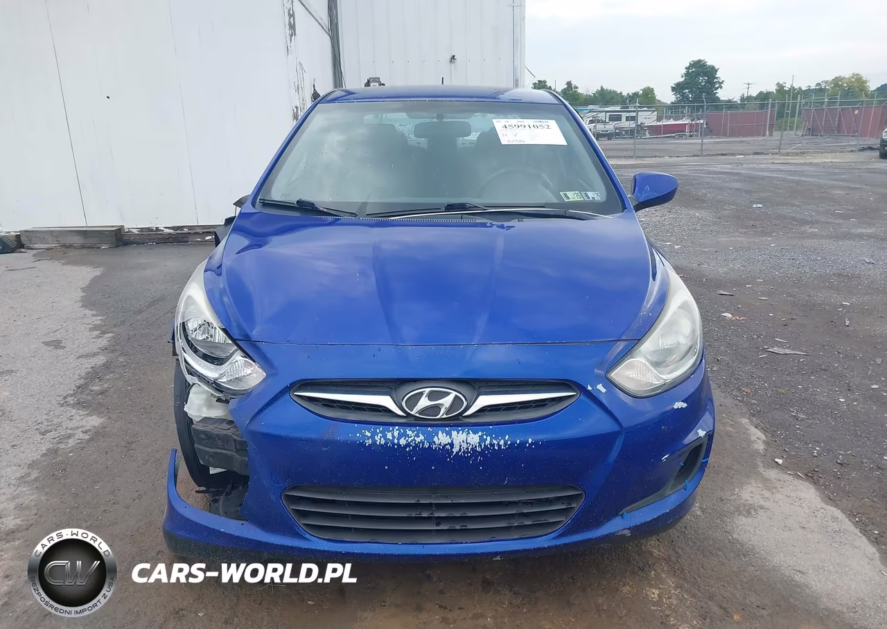 2013 Hyundai Accent Gls VIN:KMHCT4AE3DU581512 - 12