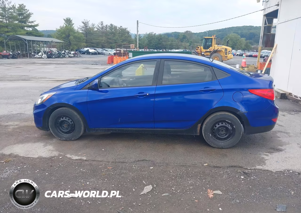 2013 Hyundai Accent Gls VIN:KMHCT4AE3DU581512 - 14