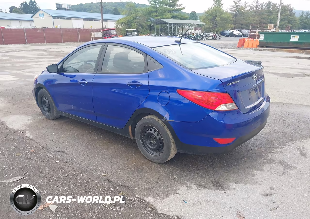 2013 Hyundai Accent Gls VIN:KMHCT4AE3DU581512 - 3